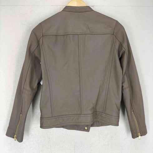 ノーブル Noble lamb leather ソフトラムレザーライダースブルゾン レディース JPN:38