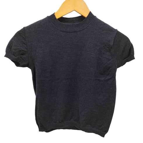 トリココムデギャルソン tricot COMME des GARCONS ウール100% 半袖ニット レディース