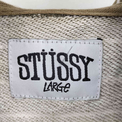 ステューシー Stussy 00S ボーダージップアップパーカー メンズ import:L