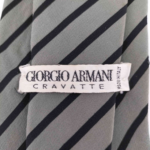 ジョルジオアルマーニ Giorgio Armani ストライプネクタイ メンズ