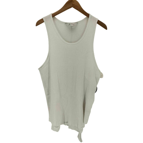 アンセルム ANCELLM 26SS DAMAGE WAFFLE TANK TOP WHITE ダメージワッフルタンクトップ メンズ 2
