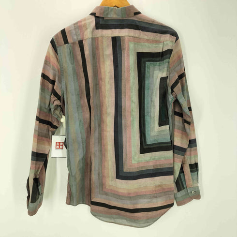 ポールスミス Paul Smith 総柄 コットン L/S シャツ メンズ import:XL