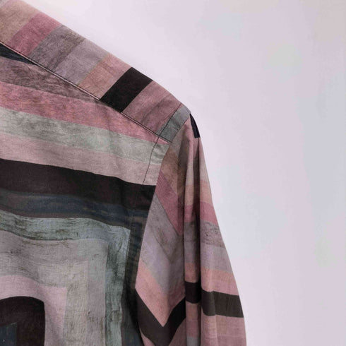 ポールスミス Paul Smith 総柄 コットン L/S シャツ メンズ import:XL