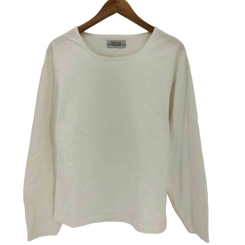 Parts Lab. ベーシックコットンロングスリーブTシャツ ホワイト casual メンズ M