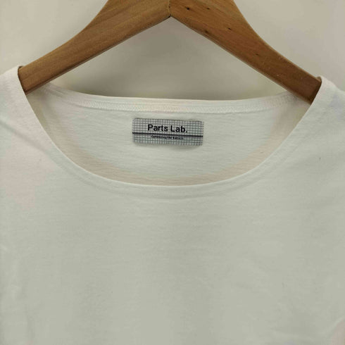 Parts Lab. ベーシックコットンロングスリーブTシャツ ホワイト casual メンズ M