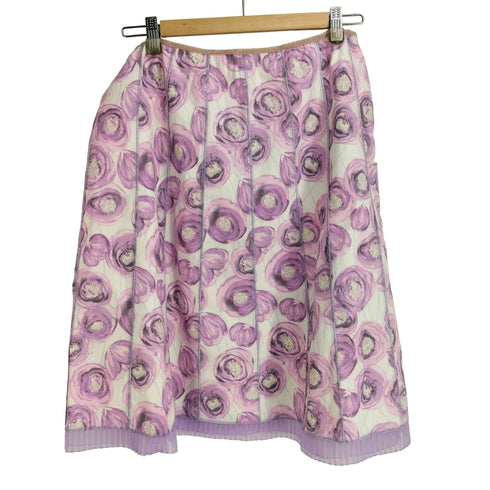 マークジェイコブス MARC JACOBS 花柄ステッチフリルスカート レディース 10