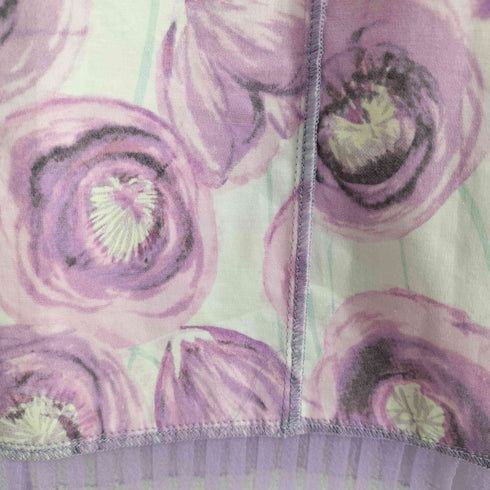 マークジェイコブス MARC JACOBS 花柄ステッチフリルスカート レディース 10
