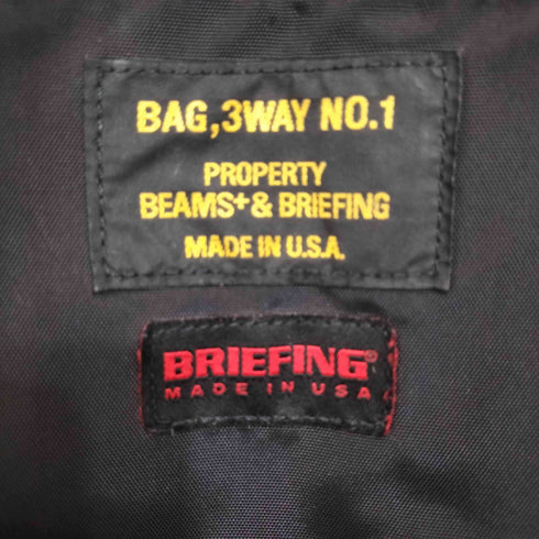 ブリーフィング BRIEFING USA製 別注 3WAYバッグ バックパック メンズ ONE SIZE