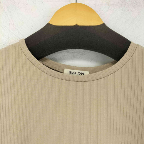 サロンアダムエロペ SALON adam et rope T/Rリブビッグカフスプルオーバー レディース FREE