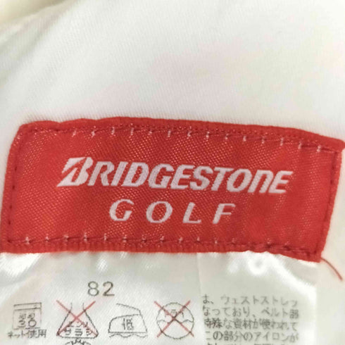 ブリジストン BRIDGESTONE ロゴ刺繍 GOLF ゴルフパンツ メンズ 82