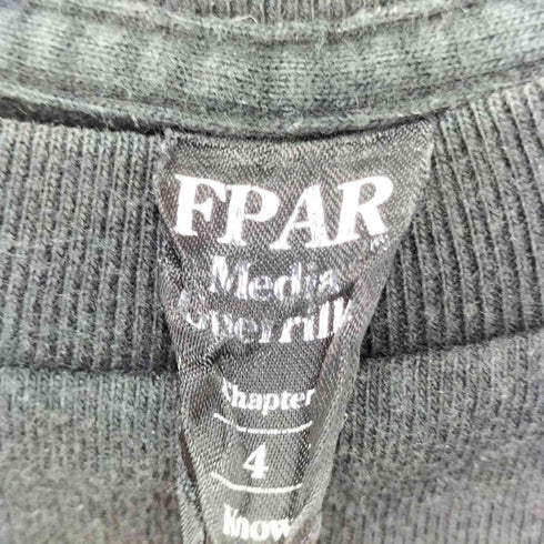 フォーティーパーセントアゲインストライツ FPAR プリントクルーネック メンズ JPN:4