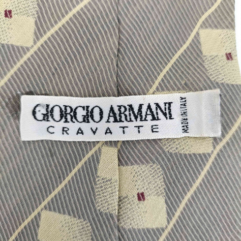 ジョルジオアルマーニ Giorgio Armani 総柄ネクタイ メンズ