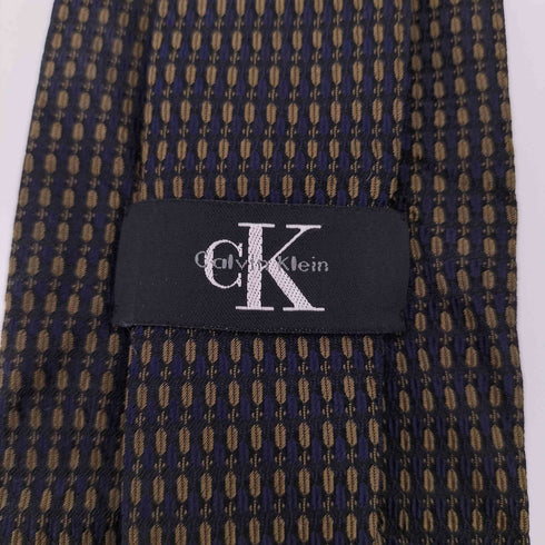シーケーカルバンクライン ck Calvin Klein 総柄ネクタイ メンズ