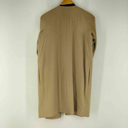 エッフェビームス EFFE BEAMS カシミヤ混 ノーカラーコート レディース FREE