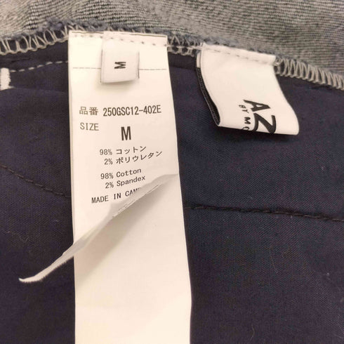 アズールバイマウジー AZUL by moussy ジップアップデニムフレアスカート レディース JPN:M