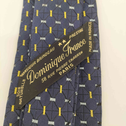 ドミニックフランス DOMINIQUE FRANCE 総柄シルクネクタイ メンズ