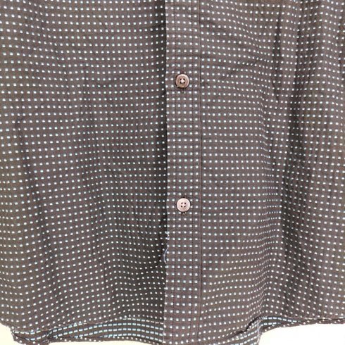 シーケーカルバンクライン ck Calvin Klein ドット柄 S/S シャツ メンズ import:L