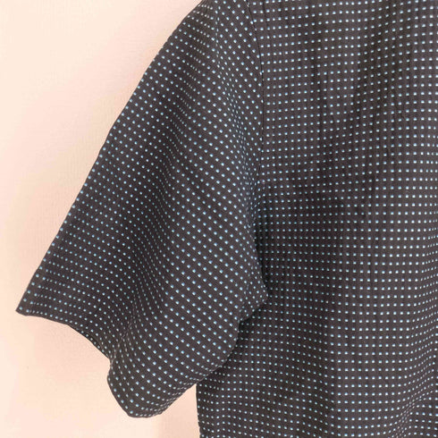 シーケーカルバンクライン ck Calvin Klein ドット柄 S/S シャツ メンズ import:L