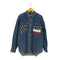 トミーヒルフィガー TOMMY HILFIGER 90S 星条旗ポケット デニムシャツ メンズ import:L