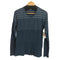 ダナキャランニューヨーク DKNY グラデーションボーダー L/S Vネックカットソー レディース import:L