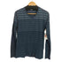 ダナキャランニューヨーク DKNY グラデーションボーダー L/S Vネックカットソー レディース import:L