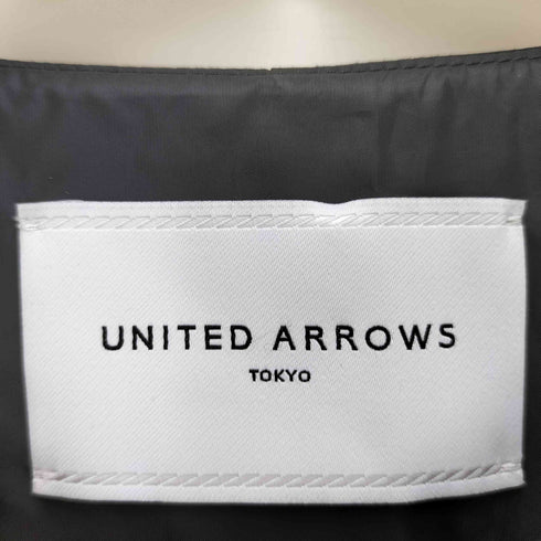 ユナイテッドアローズ UNITED ARROWS フロントポケット ジップアップベスト レディース FREE