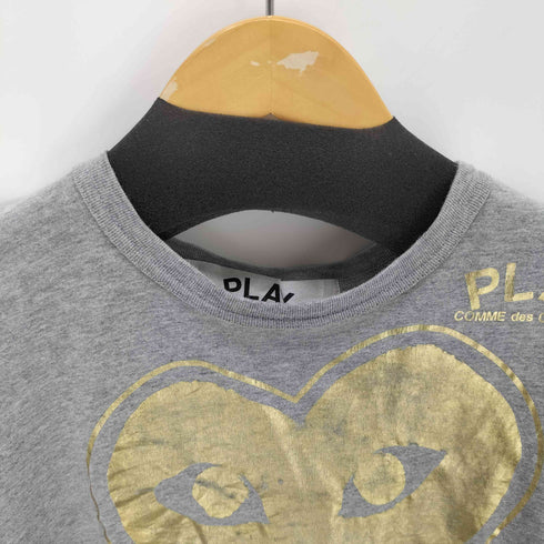 プレイコムデギャルソン PLAY COMME des GARCONS プリントロゴTシャツ レディース JPN:M