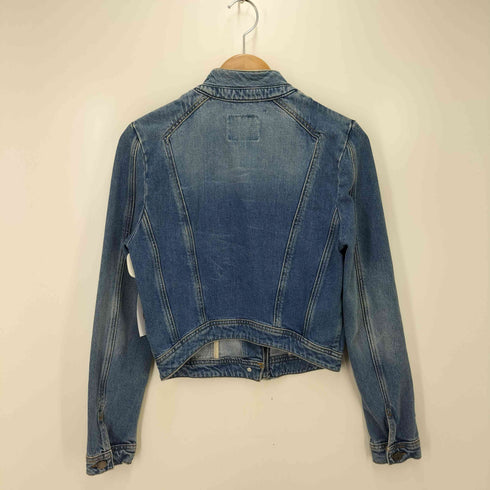WHYRED シングルライダース デニムジャケット レディース JPN:34