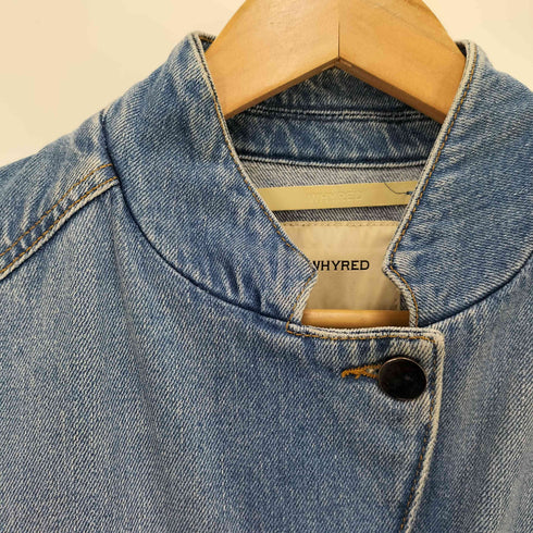 WHYRED シングルライダース デニムジャケット レディース JPN:34