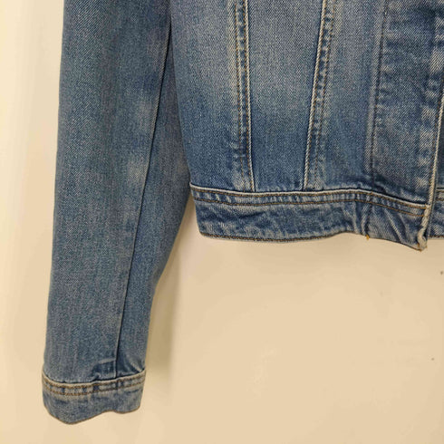 WHYRED シングルライダース デニムジャケット レディース JPN:34