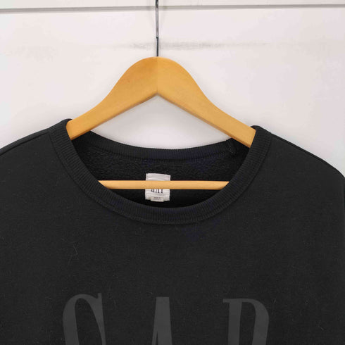 ギャップ Gap 25SS V-LW DB FLEECE ロゴ フリース スウェット トレーナー メンズ import:XL