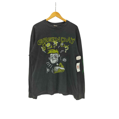 00S ボディ 両面 プリント ロック バンド L/S カットソー ロンT メンズ XL