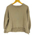 ビューティーアンドユースユナイテッドアローズ BEAUTY & YOUTH UNITED ARROWS ニット切替 前Vガゼット ボートネック スウェット レディース