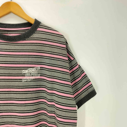 エフシーイー F/CE. BORDER RECYCLE RINGER T ボーダー リサイクル リンガー Tシャツ メンズ JPN:M