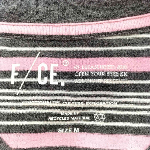 エフシーイー F/CE. BORDER RECYCLE RINGER T ボーダー リサイクル リンガー Tシャツ メンズ JPN:M