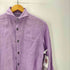ランバンオンブルー LANVIN en Bleu ショールカラー L/S シャンブレー リネン シャツ メンズ EUR:48