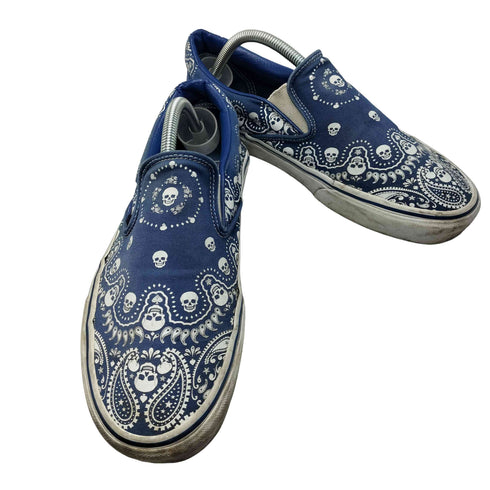 バンズ VANS ドクロ ペイズリー スリッポン スニーカー メンズ JPN:27.5