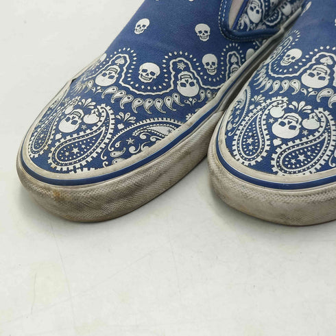 バンズ VANS ドクロ ペイズリー スリッポン スニーカー メンズ JPN:27.5