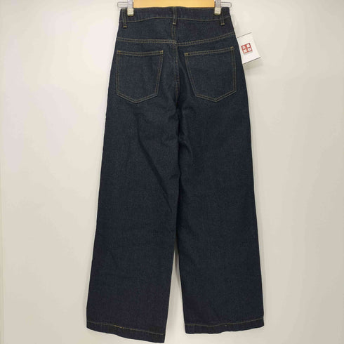 クラシカルエルフ CLASSICAL ELF 美シルエット。ハイウエストルーズデニムパンツ レディース JPN:M