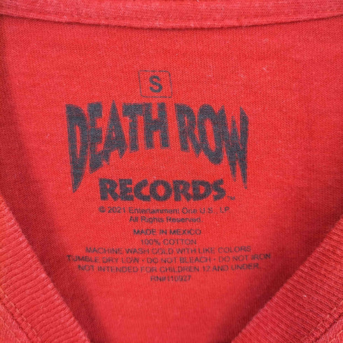 DEATH ROW RECORDS プリント Tシャツ メンズ S