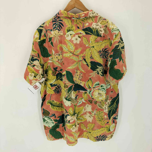 ポロバイラルフローレン Polo by RALPH LAUREN 90s VINTAGE CALDWELL ポタニカル柄 オープンカラーシャツ アロハシャツ メンズ XL