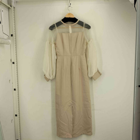 ルエレ Louere チュールボリューム袖ワンピース レディース JPN:M