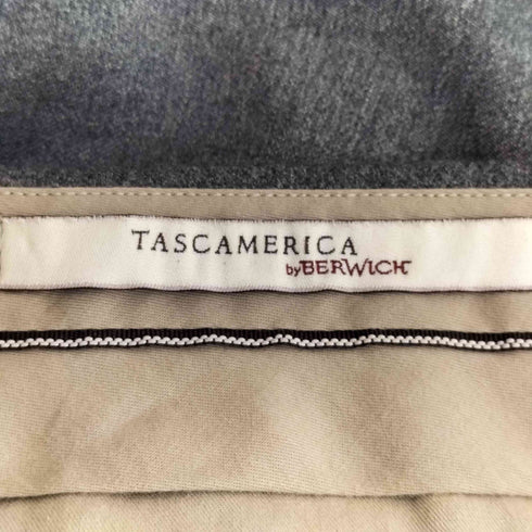 TASCAMERICA BY BERWICH イタリア製 ウール ツータック スラックス メンズ 42