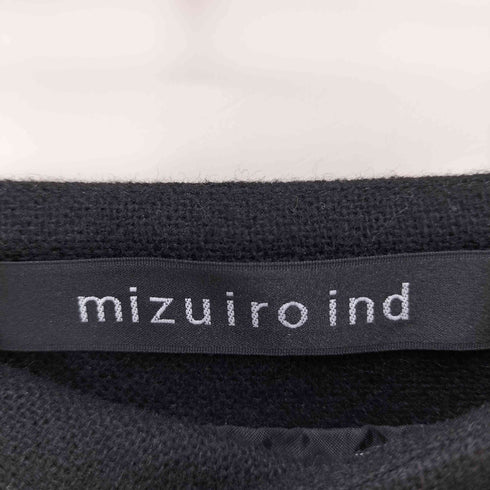ミズイロインド mizuiro ind ウール混 プリーツスカート レディース JPN:1