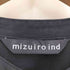 ミズイロインド mizuiro ind パフスリーブ 比翼 シャツワンピース レディース