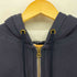 キャンバー CAMBER USA製 12oz ZIP HOOD THERMAL LINING ジップ パーカー 茄子紺 メンズ import:M