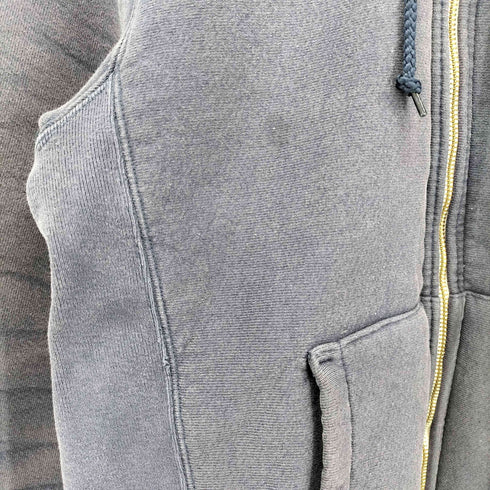 キャンバー CAMBER USA製 12oz ZIP HOOD THERMAL LINING ジップ パーカー 茄子紺 メンズ import:M
