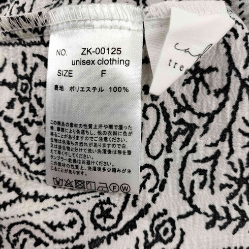antiqua treecafe ペイズリー 長袖シャツ レディース FREE