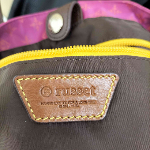 ラシット russet モノグラムナイロントートバック レディース