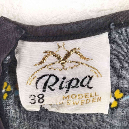 Ripa スウェーデン製 ノースリーブ ワンピース レディース 38